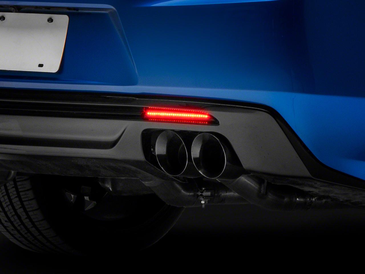 Raxiom Axial Series Led Rear Diffuser Marker Lights; Smoked (2016-2018 Camaro) - CC13055
