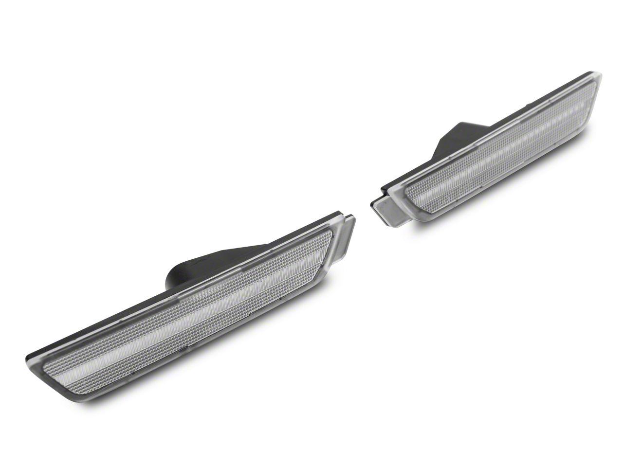 Raxiom Axial Series Led Front And Rear Side Markers; Clear (2010-2015 Camaro) - CC2931
