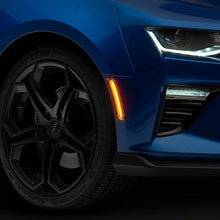 Raxiom Axial Series Led Front And Rear Side Markers; Clear (2016-2024 Camaro) - CC2933