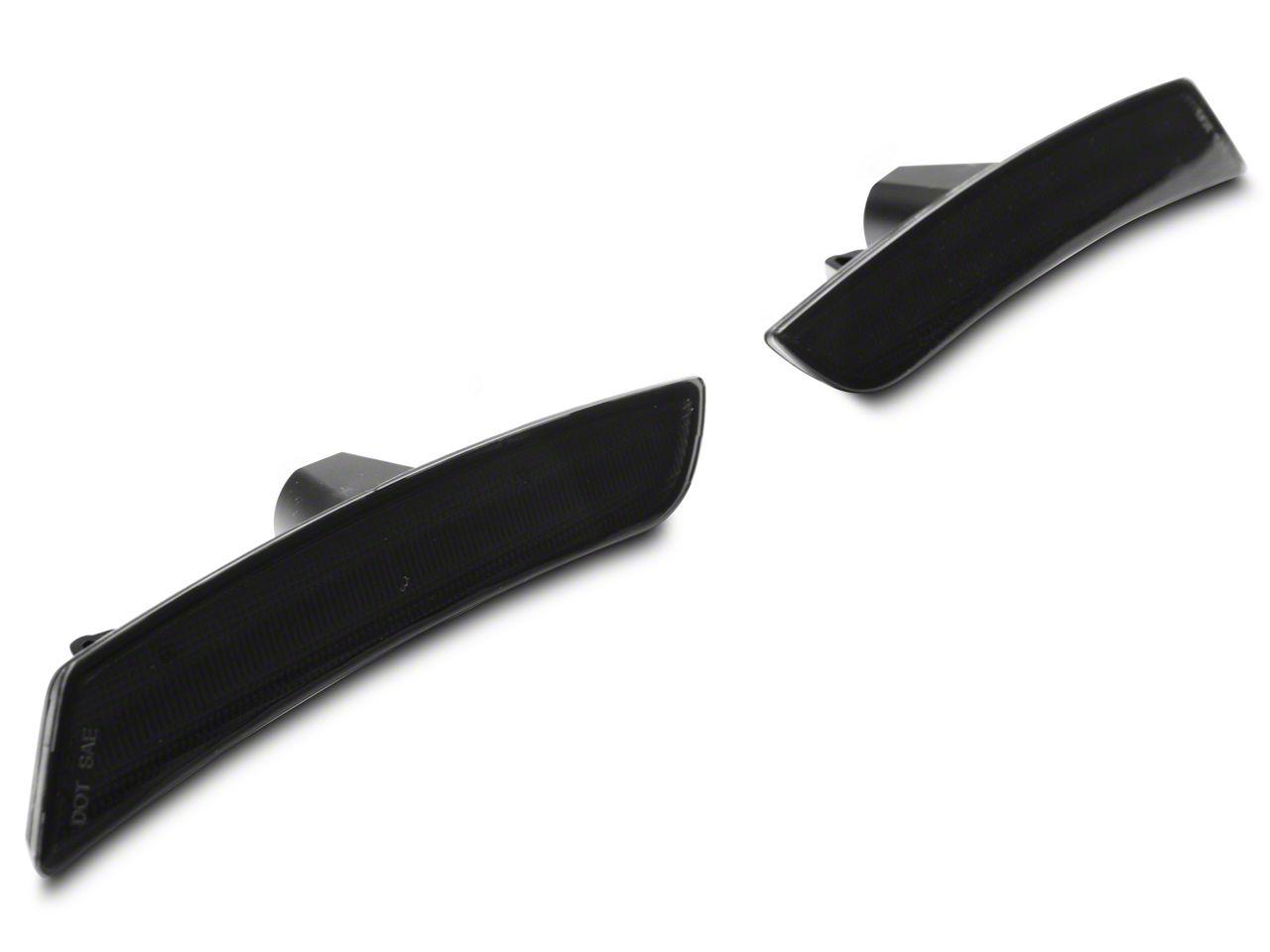 Raxiom Axial Series Led Front And Rear Side Markers; Smoked (2016-2024 Camaro) - CC2934