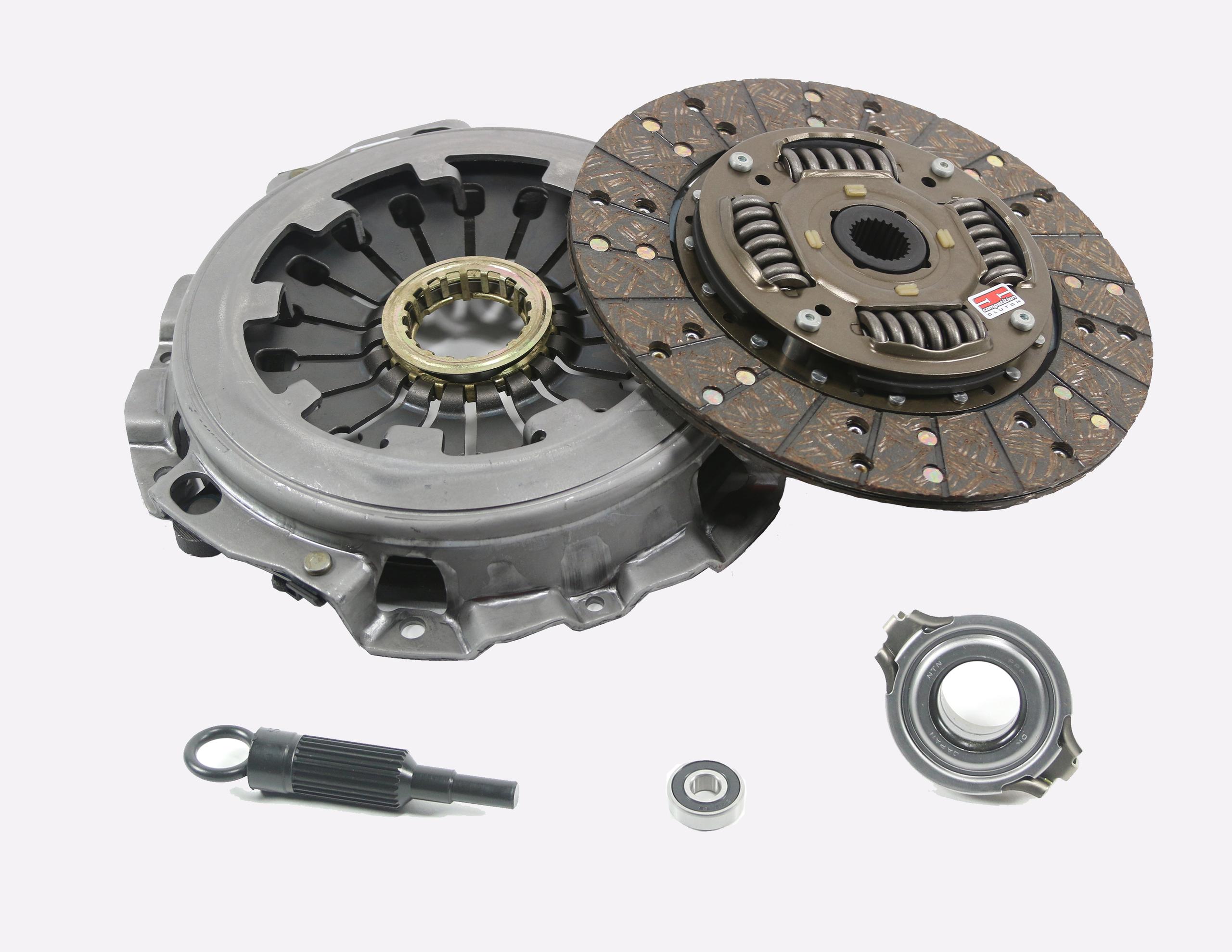 Competition Clutch Stock: Clutch Kit: 2008-15 Mitsubishi Lancer Evo 2.0L 5-Speed: Pull Style (2008-2015 Lancer Evolution GSR, Lancer Evolution Final Edition) - 5153-STOCK