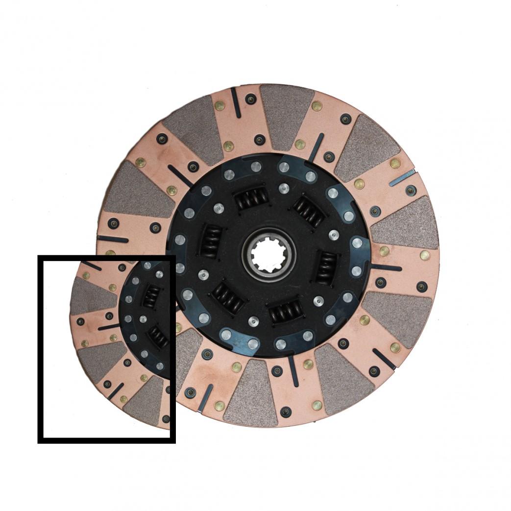 Competition Clutch Disc: Stage 3: Ford 9-7/16 In. X 1 In. X 23 Spline - 387248-S-2600