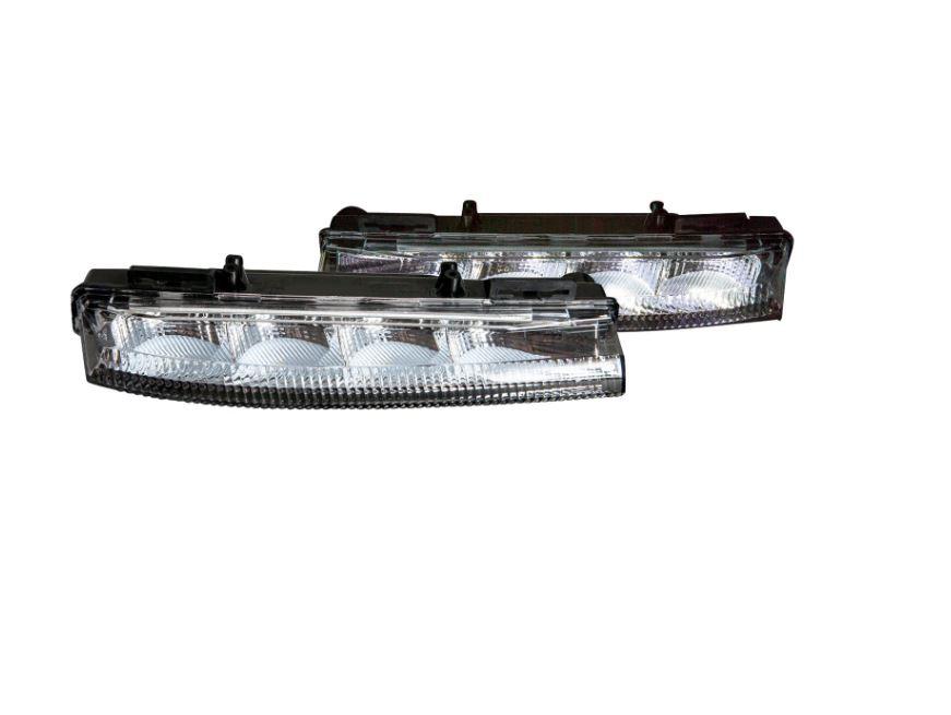 Winjet Fog Lights-Clear (2011-2014 E200, E250, E300, E350, E400, E500, E550, E63 AMG, E63 AMG S) - CDRWJ-0571-C