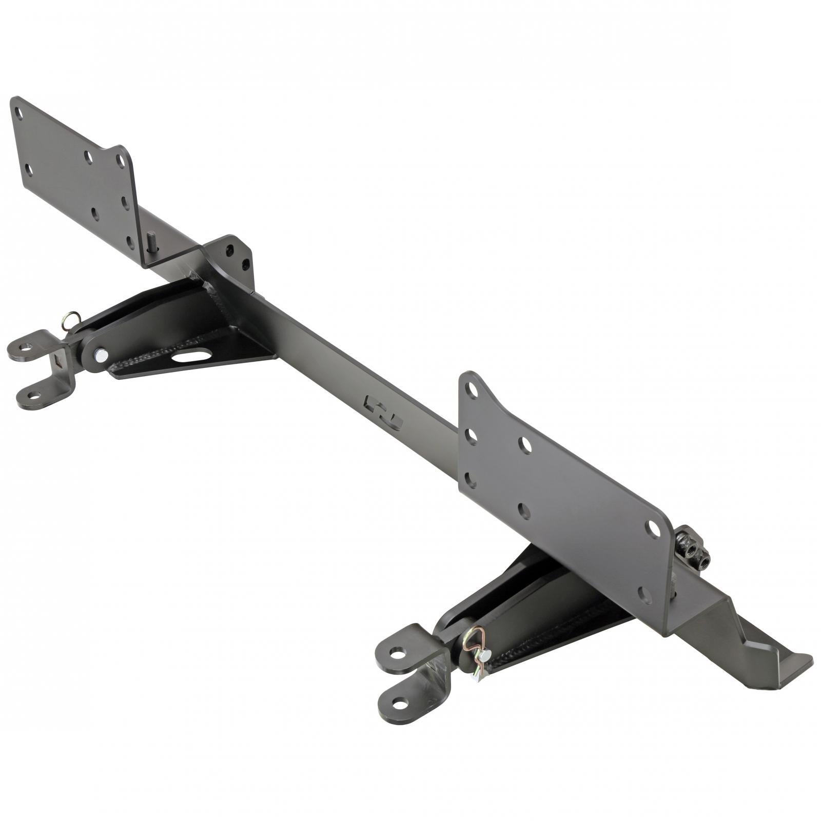 RockJock 4x4 Tow Bar Mounting Kit 18-Up Wrangler JL 20-Up Gladiator w/ Plastic Bumper Bolt-On Includes Mounting Plate Tow Bar Attaching Forks Hardware For Use w/ CE-9033F - CE-9033JLP