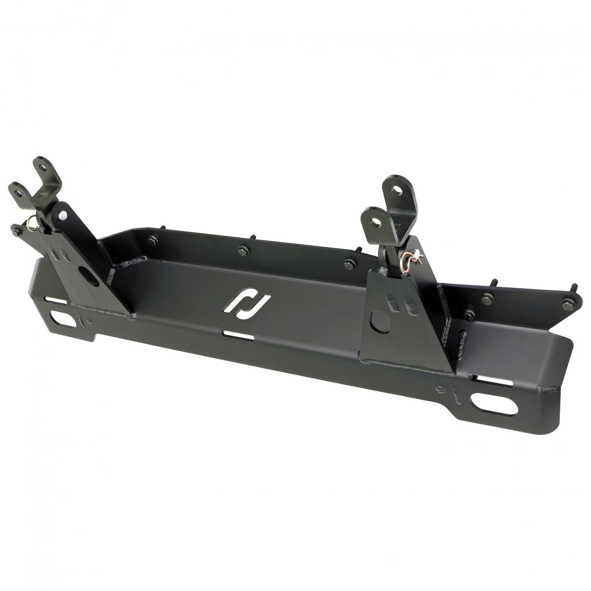 RockJock 4x4 Tow Bar Mounting Kit 18-Up Wrangler JL 20-Up Gladiator w/ Steel Bumper Bolt-On Includes Mounting Plate Tow Bar Attaching Forks Hardware For Use w/ CE-9033F - CE-9033JLS