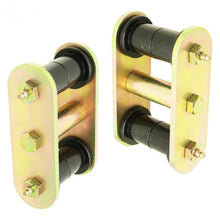 RockJock 4x4 HD Leaf Spring Shackles 87-95 Wrangler YJ Front Includes Urethane Bushings HD Greasable Bolts Pair For Use w/ ProComp Springs - CE-9040P