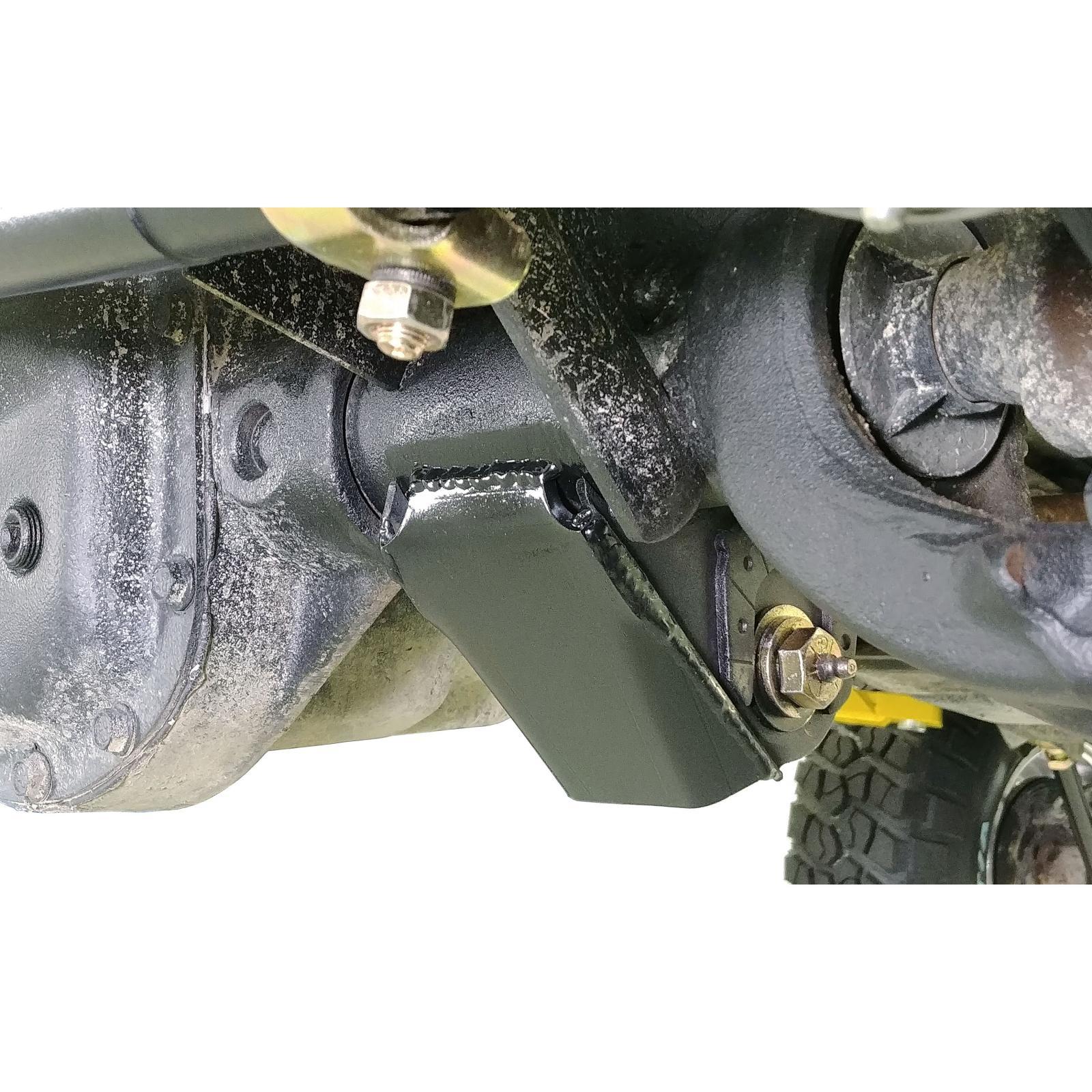 RockJock 4x4 Lower Control Arm Bracket Skid Plates 97-06 Wrangler TJ and LJ Unlimited/XJ/MJ Front Pair Requires Welding - CE-9085MS