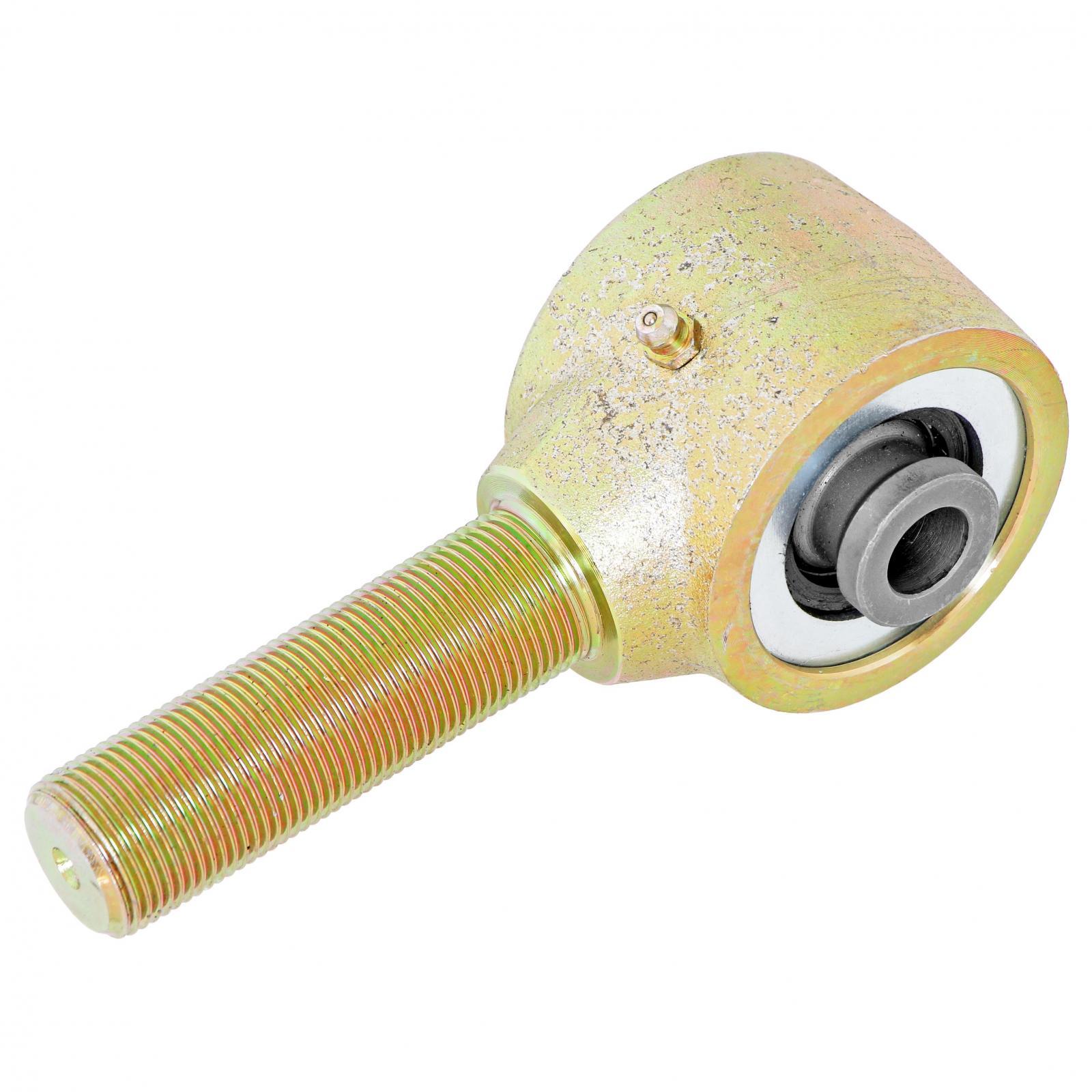 RockJock 4x4 Forged Johnny Joint 2 1/2 Inch 2.365 Inch X 0.562 Inch Ball 1 Inch-14 Left Hand Threaded Shank Externally Greased Each - CE-9113L-14