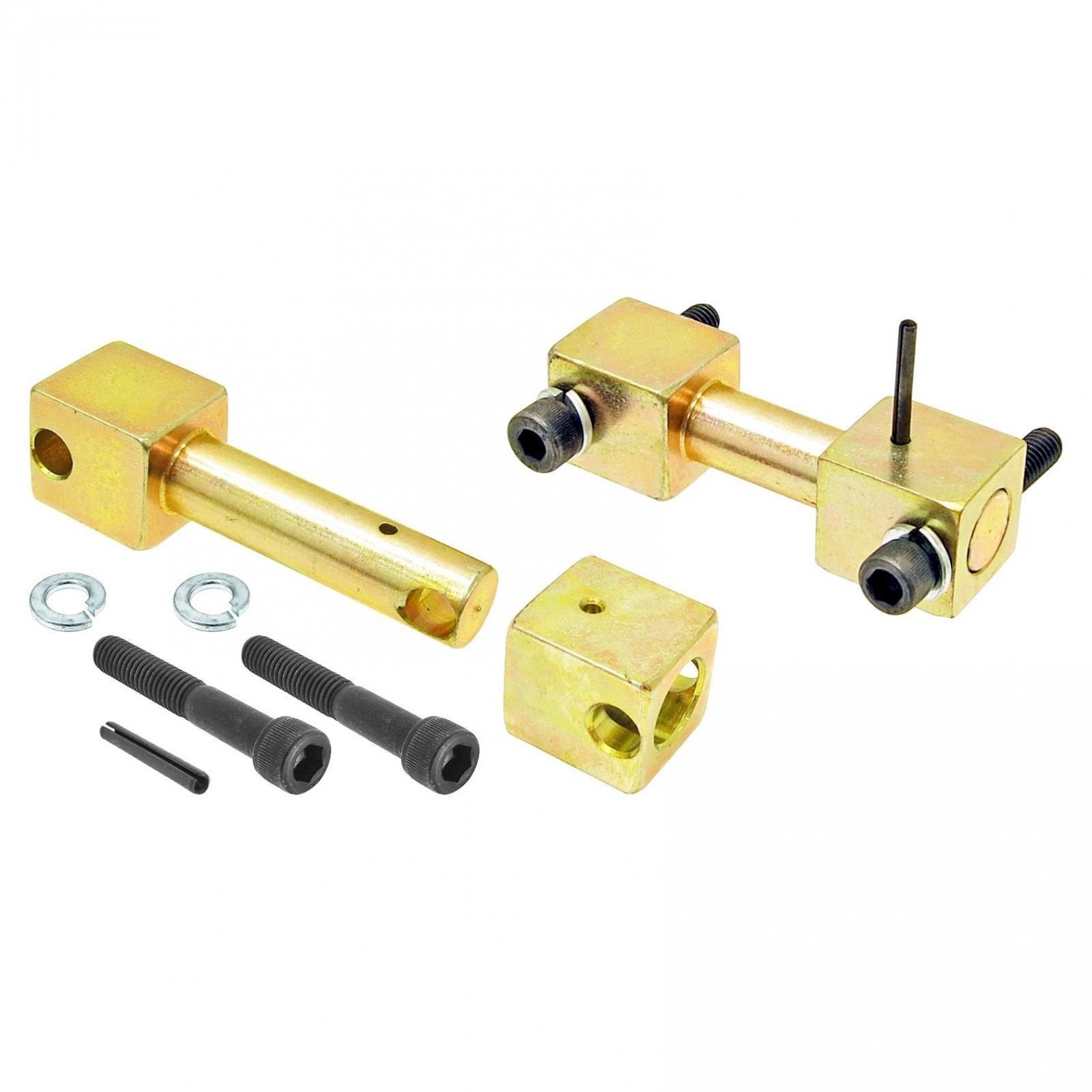 RockJock 4x4 Shock Bar Pin Eliminator Kit 97-06 Wrangler TJ/LJ Rear Pair - CE-9161