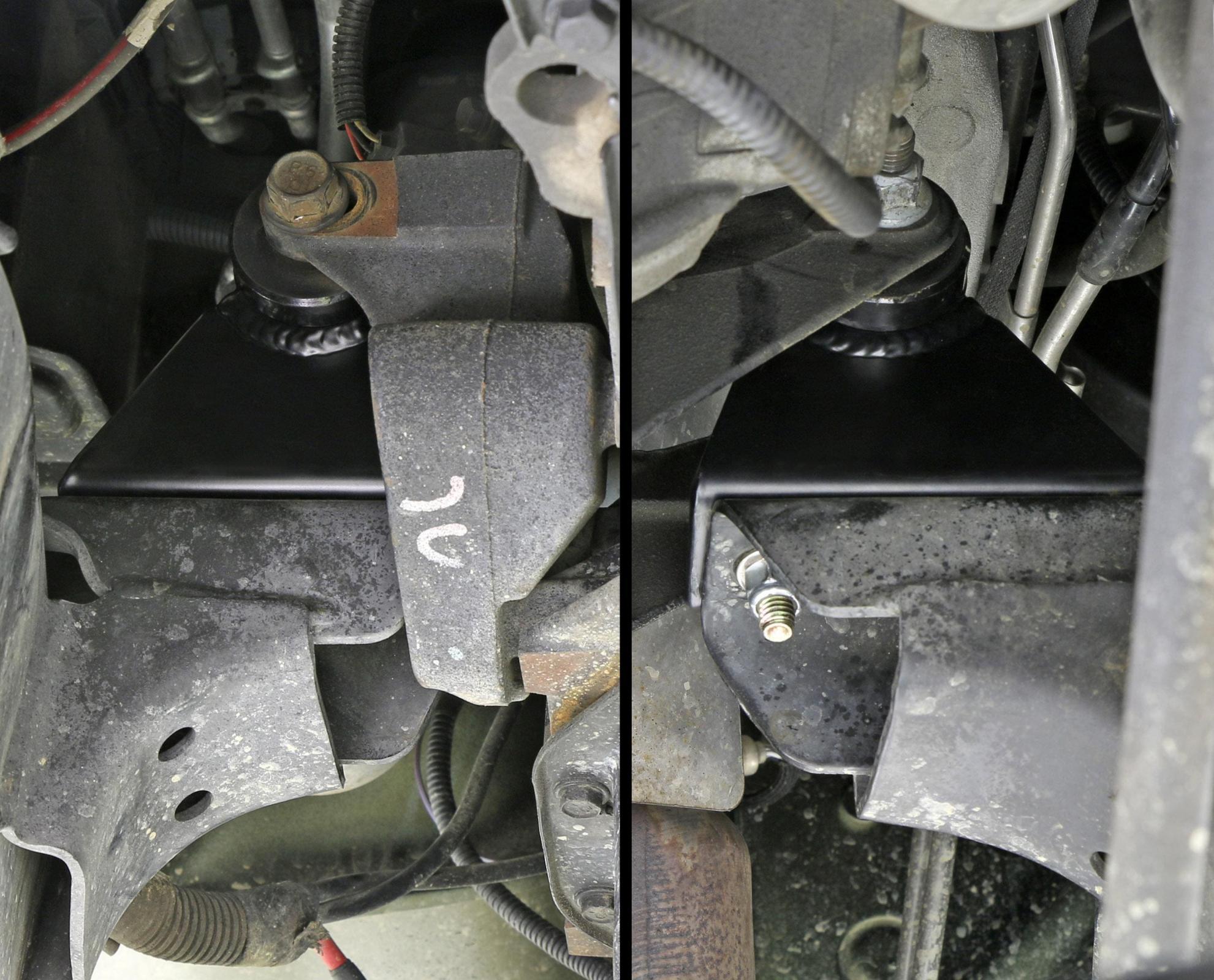 RockJock 4x4 Heavy Duty Motor Mount Kit 87-06 Wrangler YJ TJ/LJ (4.0L only) Includes Hardware - CE-9201
