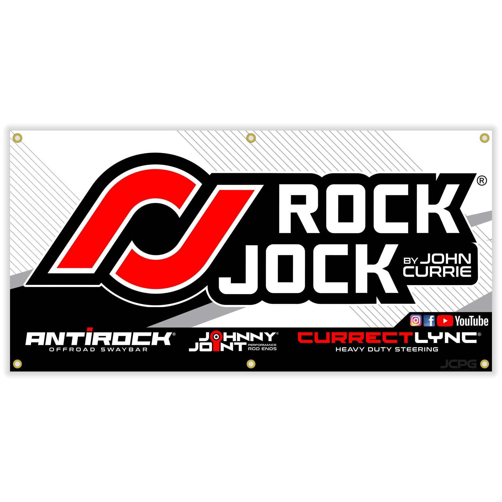 RockJock 4x4 Shop Wall Banner RockJock Each - CE-9409RJ
