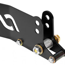 RockJock 4x4 Trac Bar Relocation Kit 07-18 Wrangler JK Front Diff Housing Includes Inner/Outer Brackets Hardware Some Welding Required - CE-9807FTBK