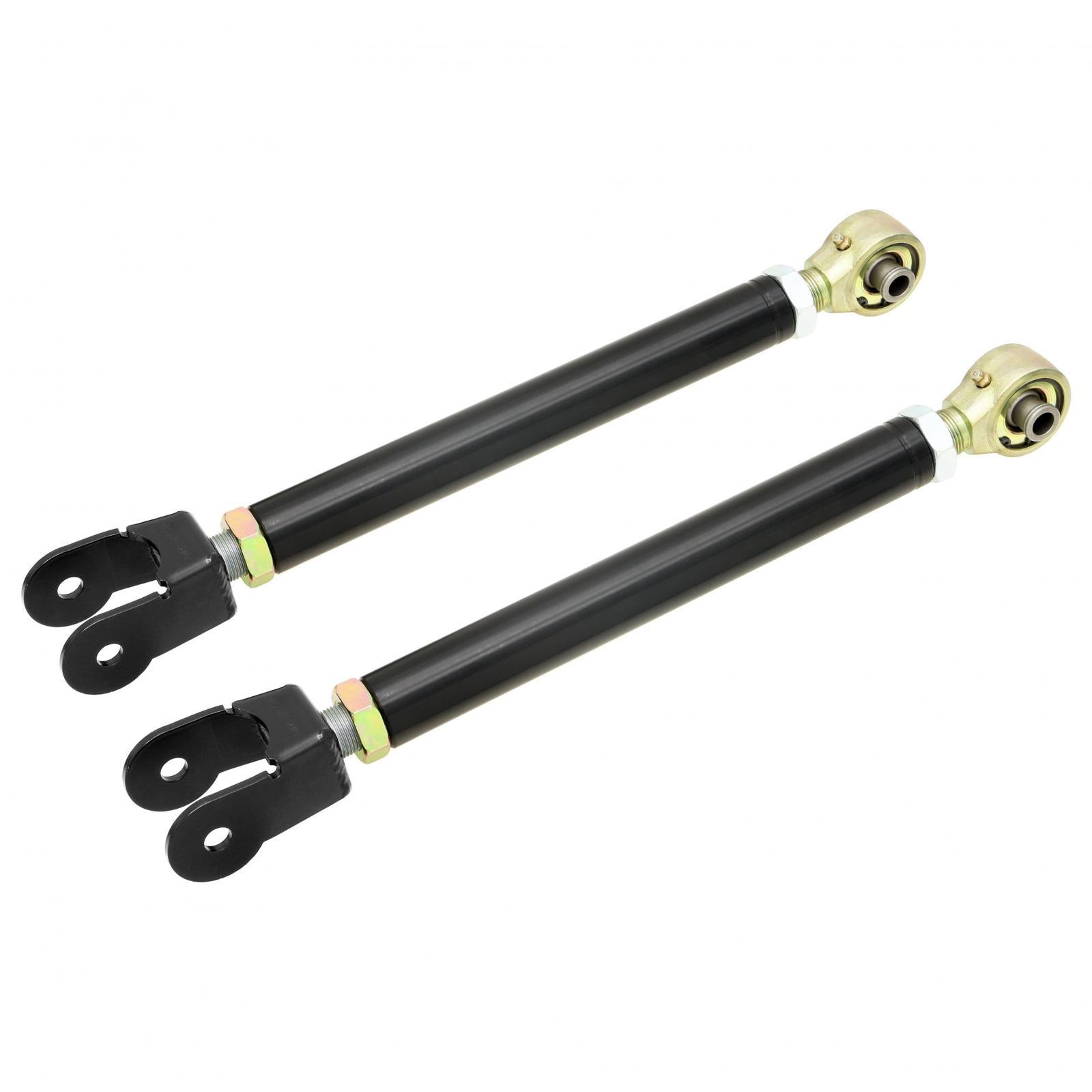 RockJock 4x4 Johnny Joint Billet Aluminum Control Arms 07-18 Wrangler JK Front Upper Adjustable Pair - CE-9807FUAB