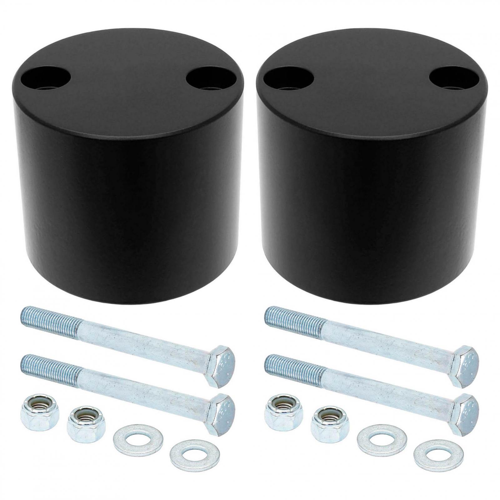 RockJock 4x4 Bump Stop Kit 07-18 Wrangler JK Rear Includes Billet Aluminum Spacers Urethane Bump Stops Hardware - CE-9807RBSK