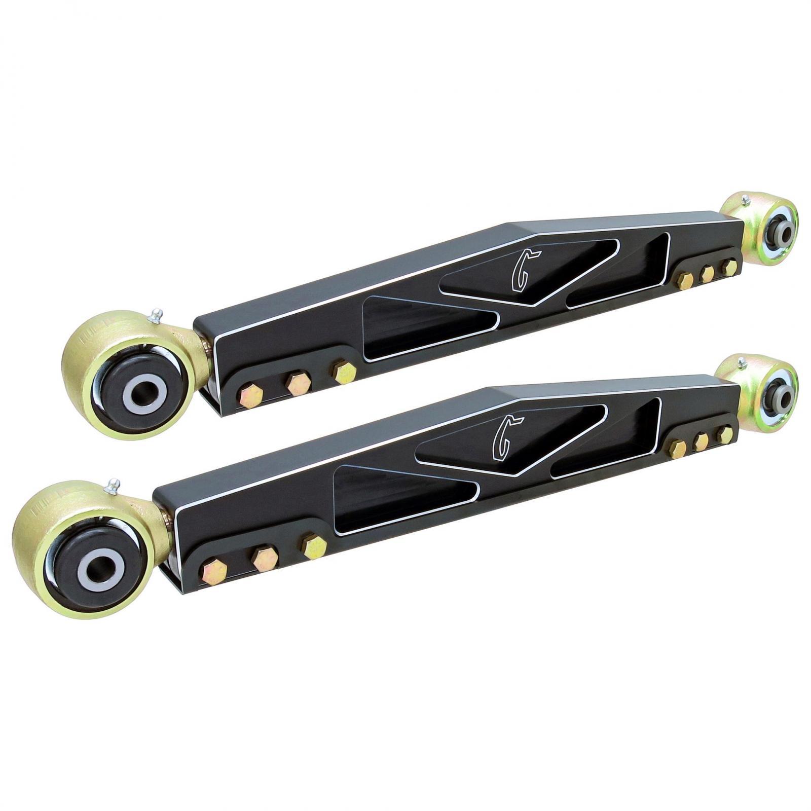 RockJock 4x4 Johnny Joint Billet Aluminum Control Arms 07-Up Wrangler JK and JL Rear Lower Adjustable Pair - CE-9807RLAB