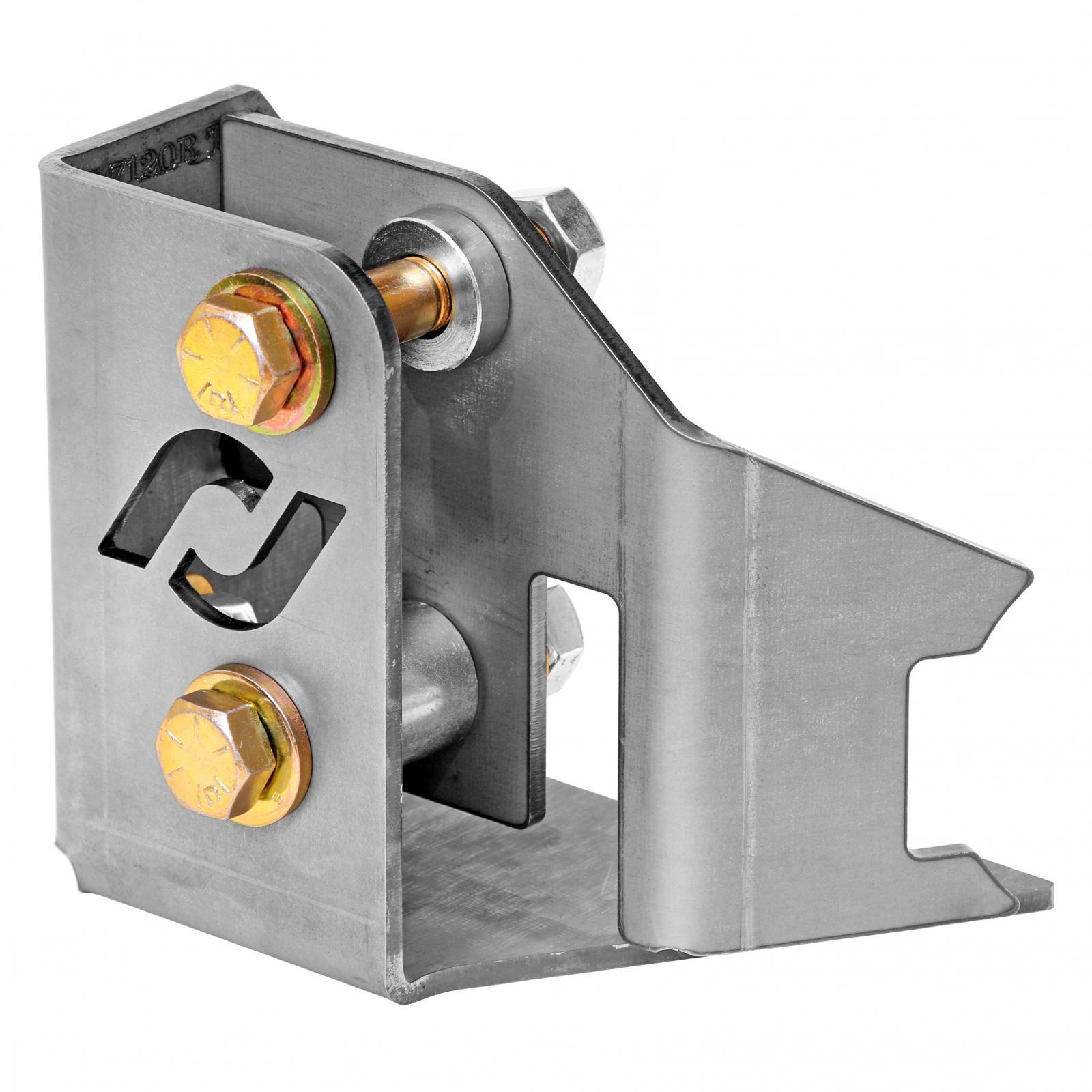 RockJock 4x4 Trac Bar Relocation Kit 07-18 Wrangler JK Rear Diff Housing Includes Inner/Outer Brackets Hardware Some Welding Required - CE-9807RTBK