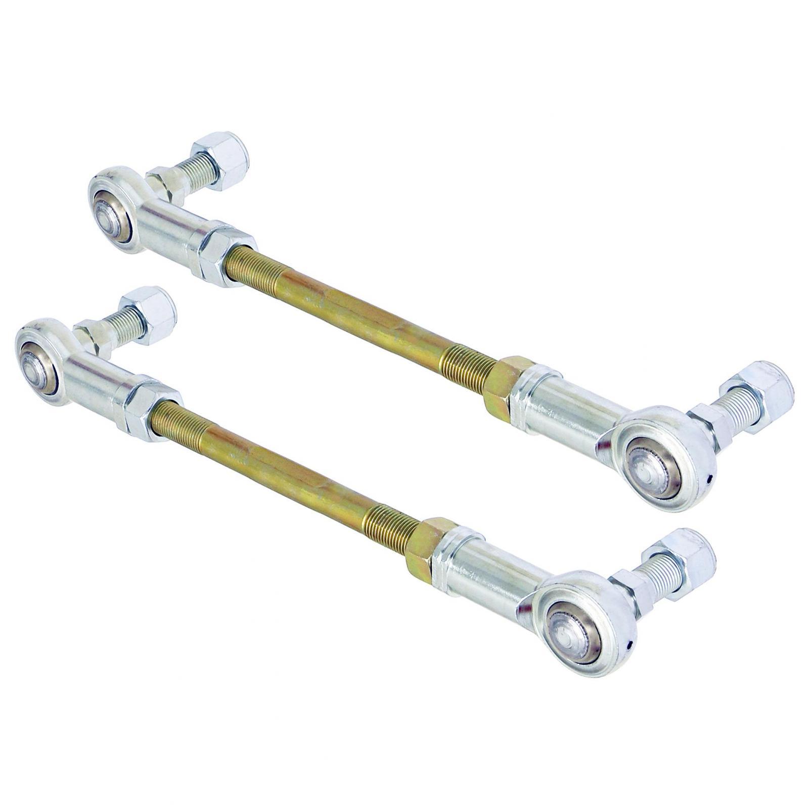 RockJock 4x4 Antirock End Links 6 1/2 Inch Rods Includes RH/LH Heim Joints Hardware Pair - CE-99002RD3