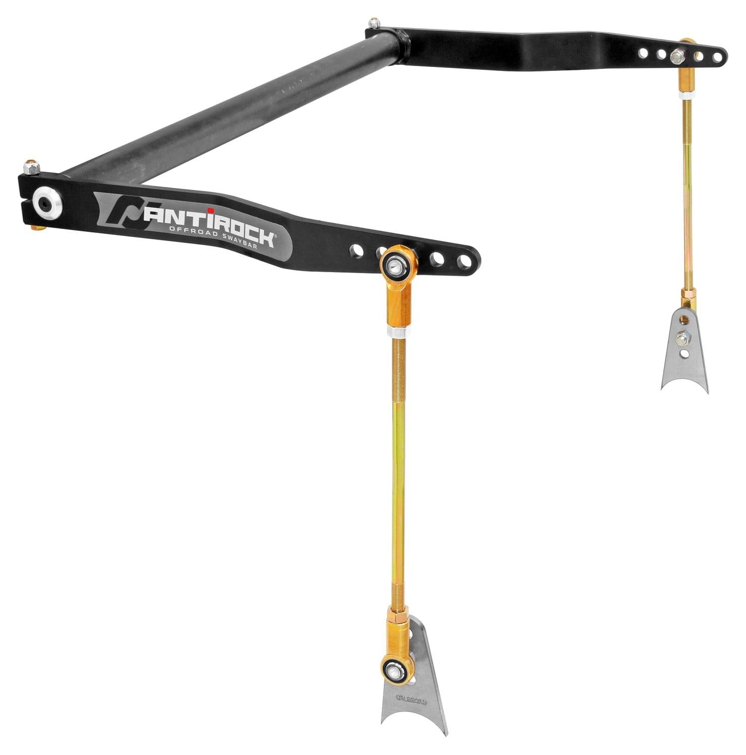 RockJock 4x4 Antirock Sway Bar Kit Universal 36 Inch Bar 20 Inch Bent Steel Arms - CE-9901-20B