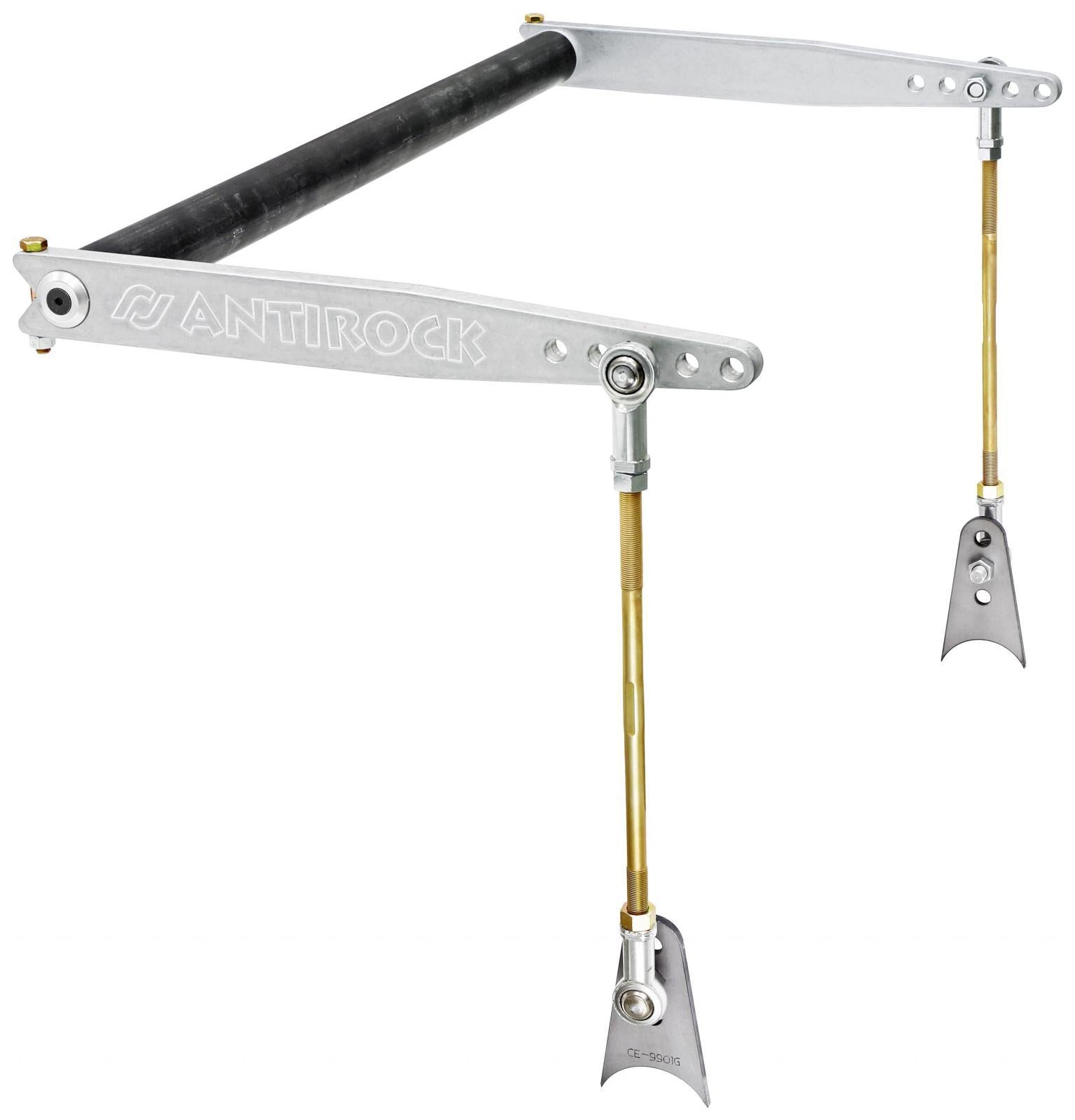 RockJock 4x4 Antirock Sway Bar Kit Universal 32 Inch Bar 20 Inch Aluminum Arms - CE-9903A-20