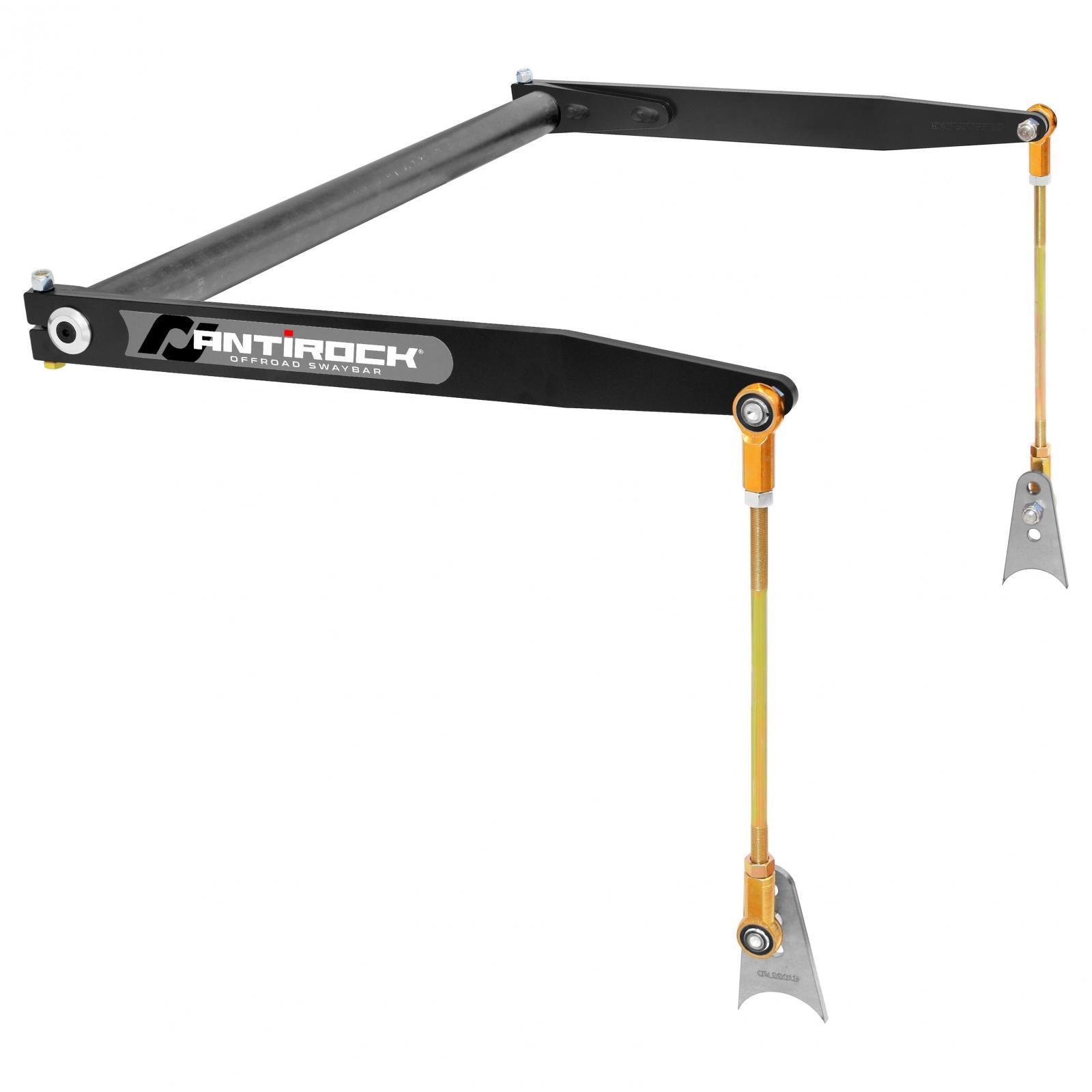 RockJock 4x4 Antirock Sway Bar Kit Universal 50 Inch x 0.900 Inch Bar 21 Inch Steel Arms - CE-9905-21