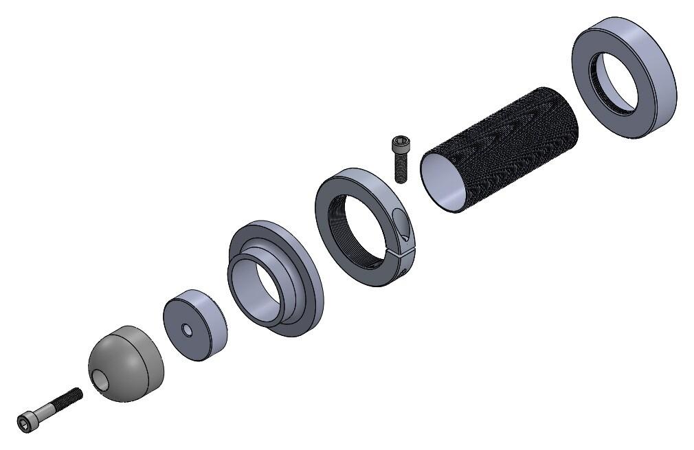 RockJock 4x4 ACOS Coil Over Spring Adjustors 97-06 Wrangler TJ and LJ Unlimited/XJ/MJ Front Pair - CE-ACOS