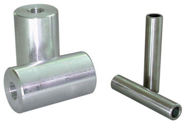 Moroso Spring Eye Bushings Aluminum 1 5/8 in. O.D. 3.25 in. Long For 9/16 in. Bolt Sold In Pairs - C2023