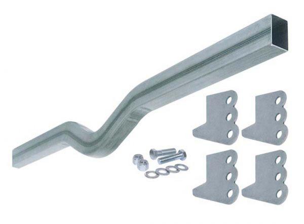 Moroso Ladder Bar Crossmember 60 Inch Long 2 Inch x 3 Inch Mandel Bent Boxed Tube. Brackets and hardware included. - C3059