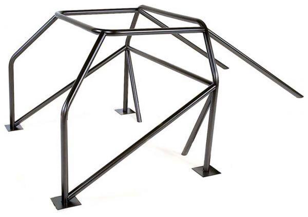 Moroso Roll Cage, 10 Point, Mustang 2005-2014 Custom Fit, Meets SFI Spec. 25.2, Rear and Door Bars Part of Kit - C3270
