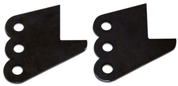 Moroso Ladder Bar Crossmember Bracket 3/16 in. Mild Steel Three 0.75 in. Mounting Holes In 33.5 in. Radius Qty. 1 Four Brackets Per Car - C3409