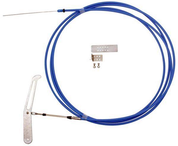 Moroso Parachute Release Cable Kit Incl. Mounting Bracket Rod End 18 ft. Full Handle - C3452