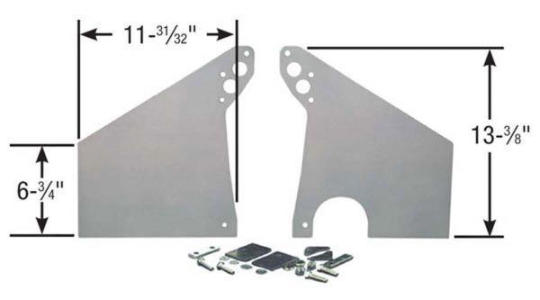 Moroso Motor Plate, Mopar 383-440, 426 HEMI - C4008