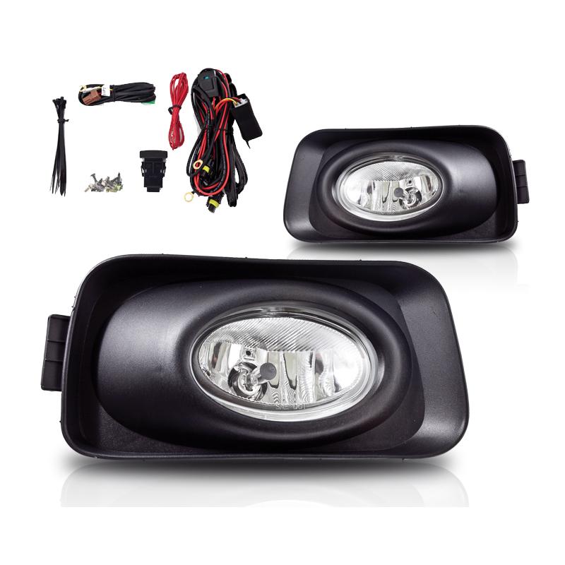 Winjet Fog Lights-Clear (2004-2005 TSX) - CFWJ-0001-C