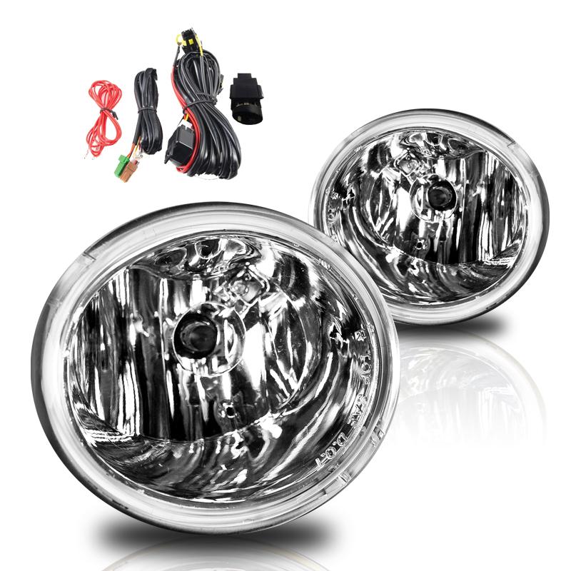 Winjet Fog Lights Oe/Replacement Style-Clear (2000-2007 Sequoia, Tundra) - CFWJ-0076-C