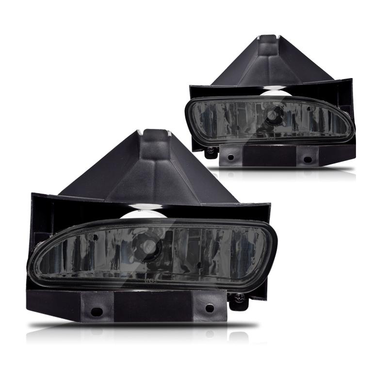 Winjet Fog Lights Oe/Replacement Style-Smoke (1999-2004 Mustang) - CFWJ-0086-S