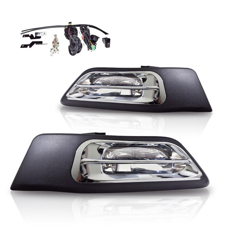 Winjet Fog Lights-Clear (2002-2004 CR-V) - CFWJ-0105-C