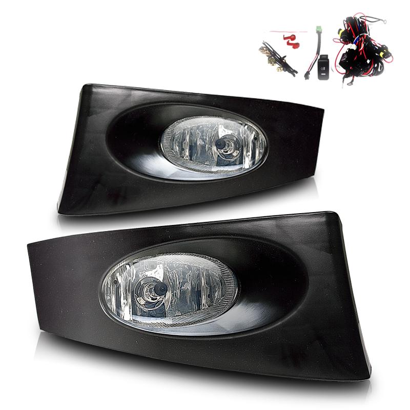 Winjet Fog Lights-Clear (2006-2008 Fit) - CFWJ-0106-C