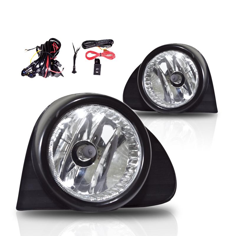 Winjet Fog Lights-Clear (2003-2005 Echo) - CFWJ-0107-C