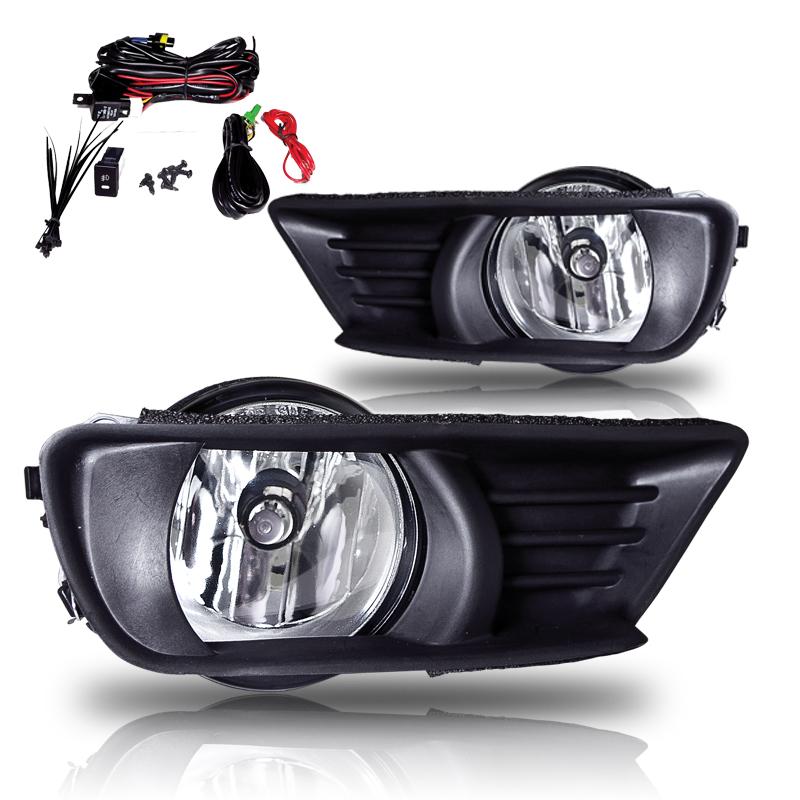 Winjet Fog Lights Oe/Replacement Style-Clear (2007-2009 Camry) - CFWJ-0109-C