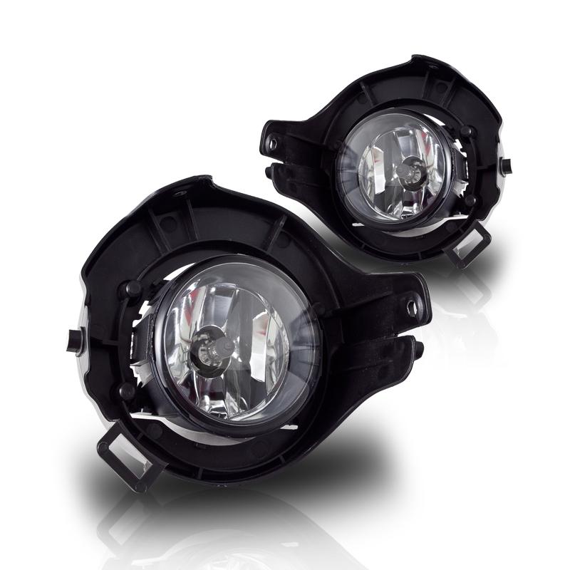 Winjet Fog Lights-Clear (2005-2012 Frontier, Pathfinder) - CFWJ-0150-C