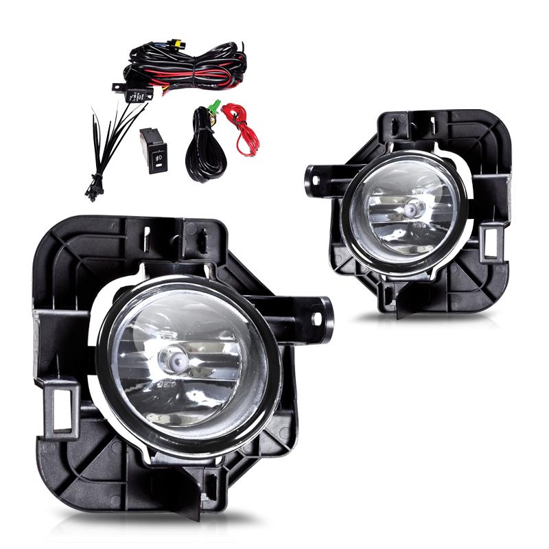 Winjet Fog Lights Oe/Replacement Style-Clear (2007-2012 Altima) - CFWJ-0153-C