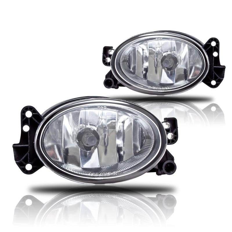 Winjet Fog Lights-Clear (2007-2011 E320, E350, E500, E550, E63 AMG, G500, G55 AMG, G550) - CFWJ-0158-C
