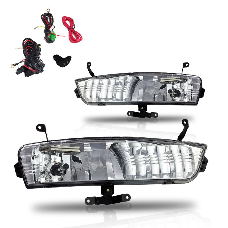 Winjet Fog Lights-Clear (2007-2011 Accent) - CFWJ-0172-C