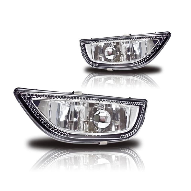 Winjet Fog Lights Oe/Replacement Style-Clear (2001-2002 Corolla) - CFWJ-0176-C