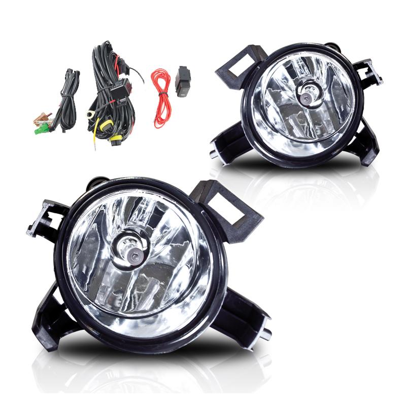 Winjet Fog Lights Oe/Replacement Style-Clear (2004-2006 Altima, Quest) - CFWJ-0182-C
