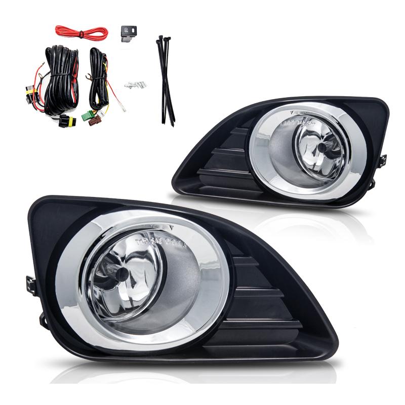 Winjet Fog Lights-Clear (2010-2011 Camry) - CFWJ-0227-C