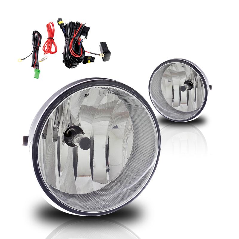 Winjet Fog Lights-Clear (2005-2011 Tacoma) - CFWJ-0299-C