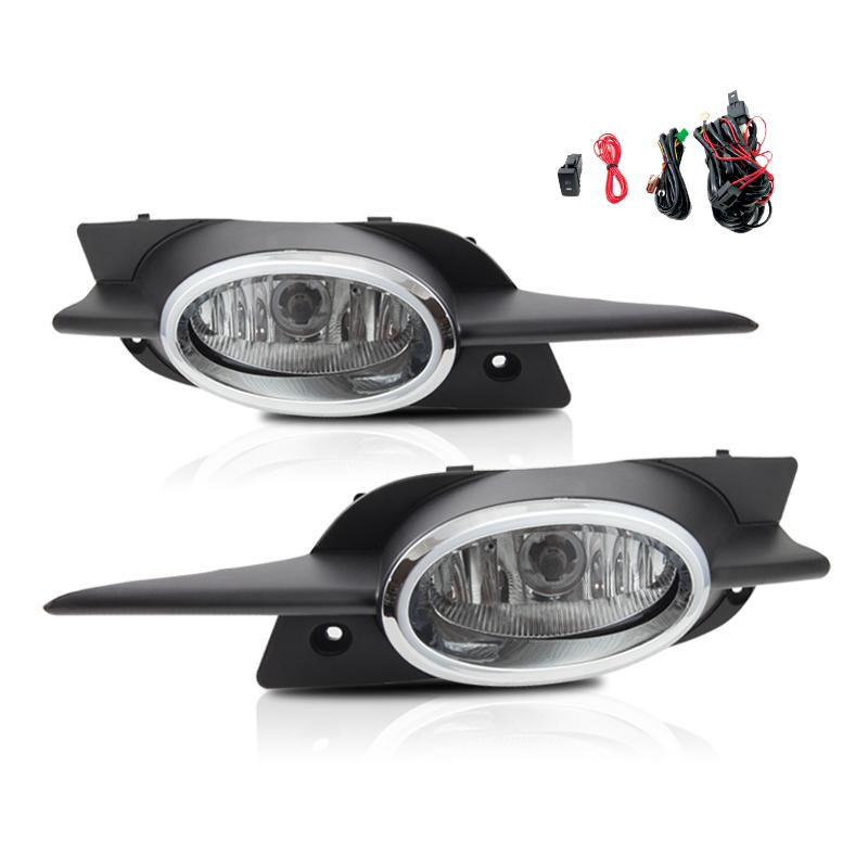 Winjet Fog Lights-Clear (2009-2011 Civic) - CFWJ-0317-C