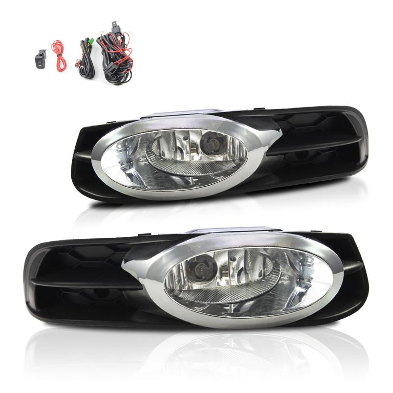 Winjet Fog Lights-Clear (2012-2013 Civic) - CFWJ-0318-C