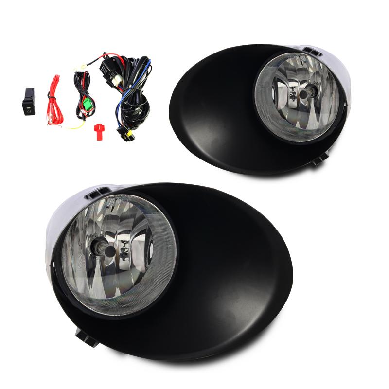Winjet Fog Lights-Clear (2007-2013 Tundra) - CFWJ-0328-C