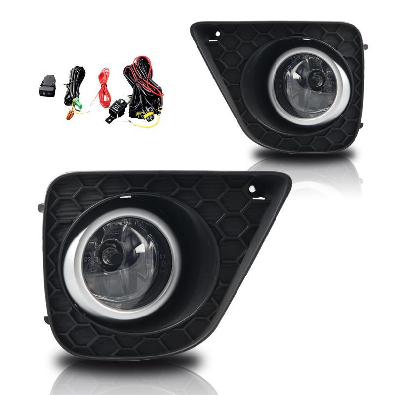 Winjet Fog Lights-Clear (2013-2015 Accord) - CFWJ-0359-C